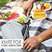 CHEFECO Chef Knife – 8 inch Professional Knife-Sharp, German Stainless Steel, with Ergonomic G10 Handle in our Kitchen Knife is like in Military Models – free Case, polishing cloth & Stylish Gift Box