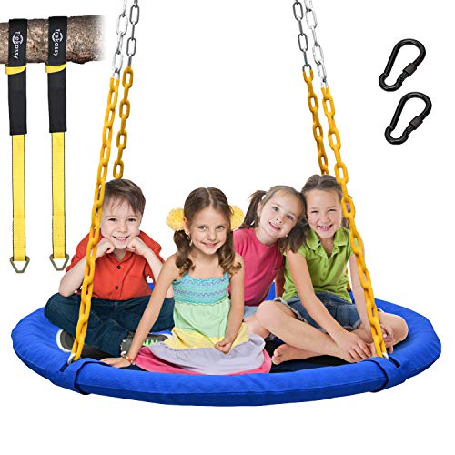 Trekassy 1,000lbs 40" Saucer Tree Swing for Kids Adults with Heavy Duty