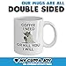 Coffee I Need Or Kill You I Will Coffee Mug Tea Cup - White Ceramic 11oz Teacup - Perfect Birthday, Christmas, Anniversary, Valentine's Day Present