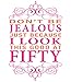 Fashion Greek Don't Be Jealous I Look This Good Womens T Shirt Happy 50th Birthday Gift Dark Heather Medium