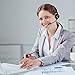 Truck Driver Bluetooth Headset Office Wireless headphones Mic Noise Canceling Headset with Microphone for Call Center,Cell Phone Laptop