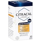 Citracal with Calcium D Slow Release 1200, 80 Count