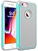 iPhone 8 Plus Case, iPhone 7 Plus Case, OEAGO [Drop Protection] [Shock Proof] Hybrid Dual Layer Rubber Plastic Impact Defender Rugged Hard Case Cover Shell for Apple iPhone 8 Plus / 7 Plus - Mint