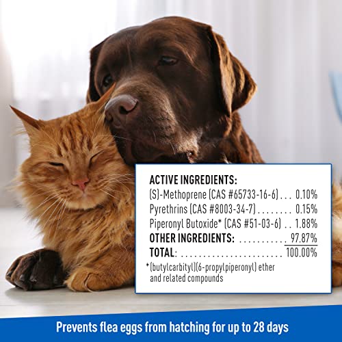 Adams Plus Flea & Tick Shampoo with Precor for Cats, Kittens, Dogs