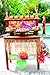 Fun Express Natural Raffia Beach Fringe Decoration (24 ft) for Tiki Luau Party - VBS Vacation Bible School Supplies/Decor