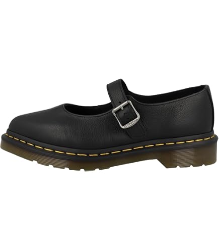 Amazon.com | Dr. Martens 8065 Double Strap Mary Jane Black Smooth