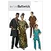 BUTTERICK PATTERNS B5725 Misses'/Men's Tunic, Caftan, Pants, Hat and Head Wrap, Size XN (XLG-XXL-XXXL)