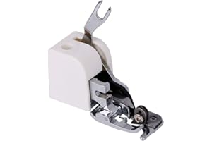 ANKOOW Side Cutter Overlock Presser Foot, Zig Zag Sewing Machine Feet Attachment for Brother Singer Babylock Janome Kenmore