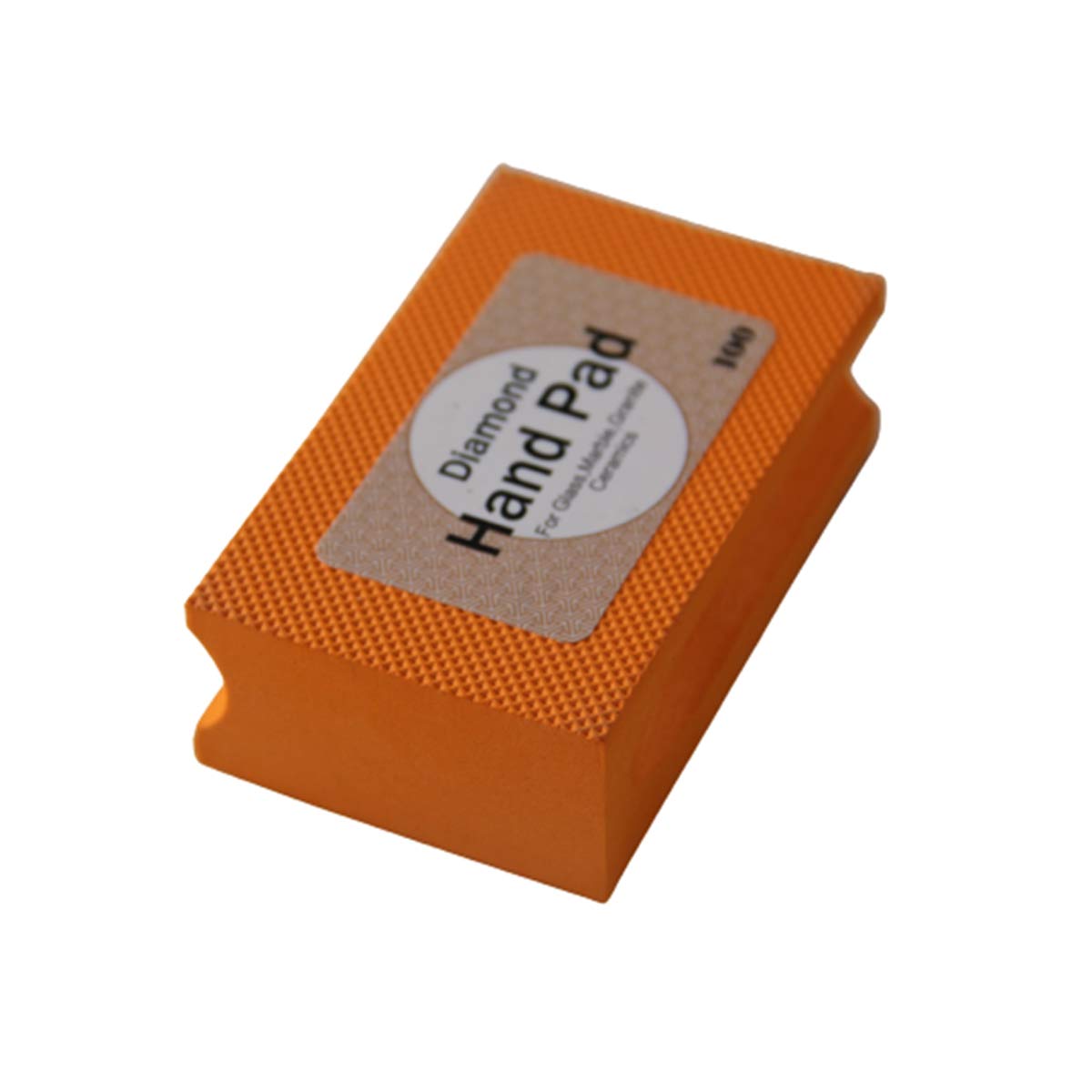 Diamond Hand Pad, 100 Grit Diamond Hand Polishing Pad Electroplated Polishing Pad, Hand-Held Sanding Block, 1 Pcs