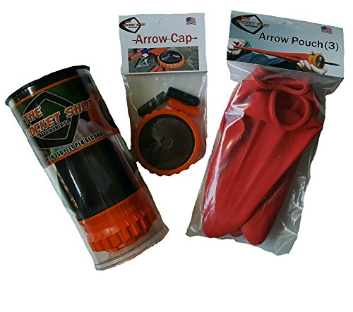 The Pocket Shot (orange) Package** with WHISKER BISCUIT, ARROW POUCH and nocks