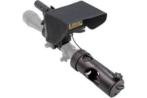 Megaorei 2A DIY 720P HD Night Vision Scope Attachment Camcorder with LCD Display and IR Flashlight for Rifle Airsoft Tactical Hunting (Without Battery and TF Card)