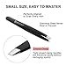 Eyebrow Tweezers Set, Terresa 4 Packs Professional Slant Pointed Tweezer for Eyebrows Plucking, Ingrown Hair Remover, Daily Beauty Tools for Women and Men