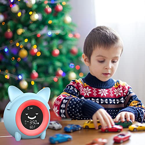 Kids Alarm Clock for Kids, Toddlers Alarm Clock Sleep Training Clock