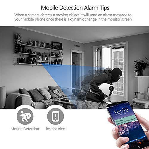 Hidden Camera WiFi Spy Camera Wireless Mini Remote View Nanny Cam