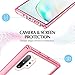 TiMOVO Cover Compatible with Galaxy Note 10 Plus Case/Galaxy Note 10+ 5G Case, Slim PC Hard Panel + TPU Bumper Shockproof Case Fit Samsung Galaxy Note 10 Plus / 10+ 5G 6.8 inch 2019 - Pink