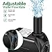 Winkeyes Fountain Pump, Small Submersible Fountain Water Pump for Outdoor Indoor Tabletop Water Fountain, Aquarium, Fish Tank