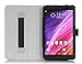 ProCase ASUS MeMO Pad 7 (ME176CX, ME176C) Tablet Case with Bonus Stylus Pen - Tri-Fold Book Cover Case Exclusive for 2014 ASUS MeMO Pad 7 inch (ME176CX) with Hand Strap, auto Sleep/Wake (Black)