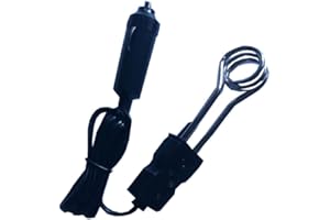 jojofuny Portable Car Water Heating Stick Immersion Heater Fast Boil Water Heater for Travel Camping with