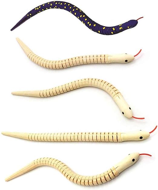 wooden snake craft