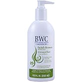 Beauty Without Cruelty Facial Cleanser, Herbal Cream &ndash; Moisturizing Face Wash with Plant Oils, Essential Oils &amp; Botanical Extracts + Cotton Round