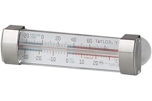 Taylor Classic Design Freezer/Refrigerator Utility Thermometer
