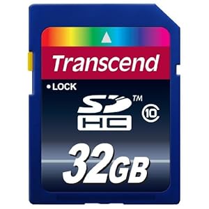 【Amazon.co.jp限定】Transcend SDHCカード 32GB Class10 (無期限保証) TS32GSDHC10E (FFP)