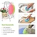 Better Sponge - Scomfy Silicone Cleaning Dishwashing Mildew-Free,5 Pack Sponges + 5 Pack Scouring Pads Bonus