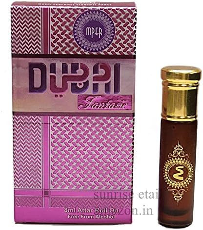 Madni PerfumesDubai Fantasie Concentrated Attar / Perfume Oil , 8 ml (With Berry Extracts)