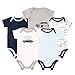 Hudson Baby Unisex Baby Cotton Bodysuits, Car, 12-18 Months