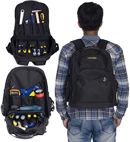 Large Capacity Professional Electricians Maintenance Backpack Tool Bag Brand New