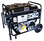 3PRO MGES6000 6000 Watt, 14HP, 4-Cycle OHV Portable Gas Powered Generator