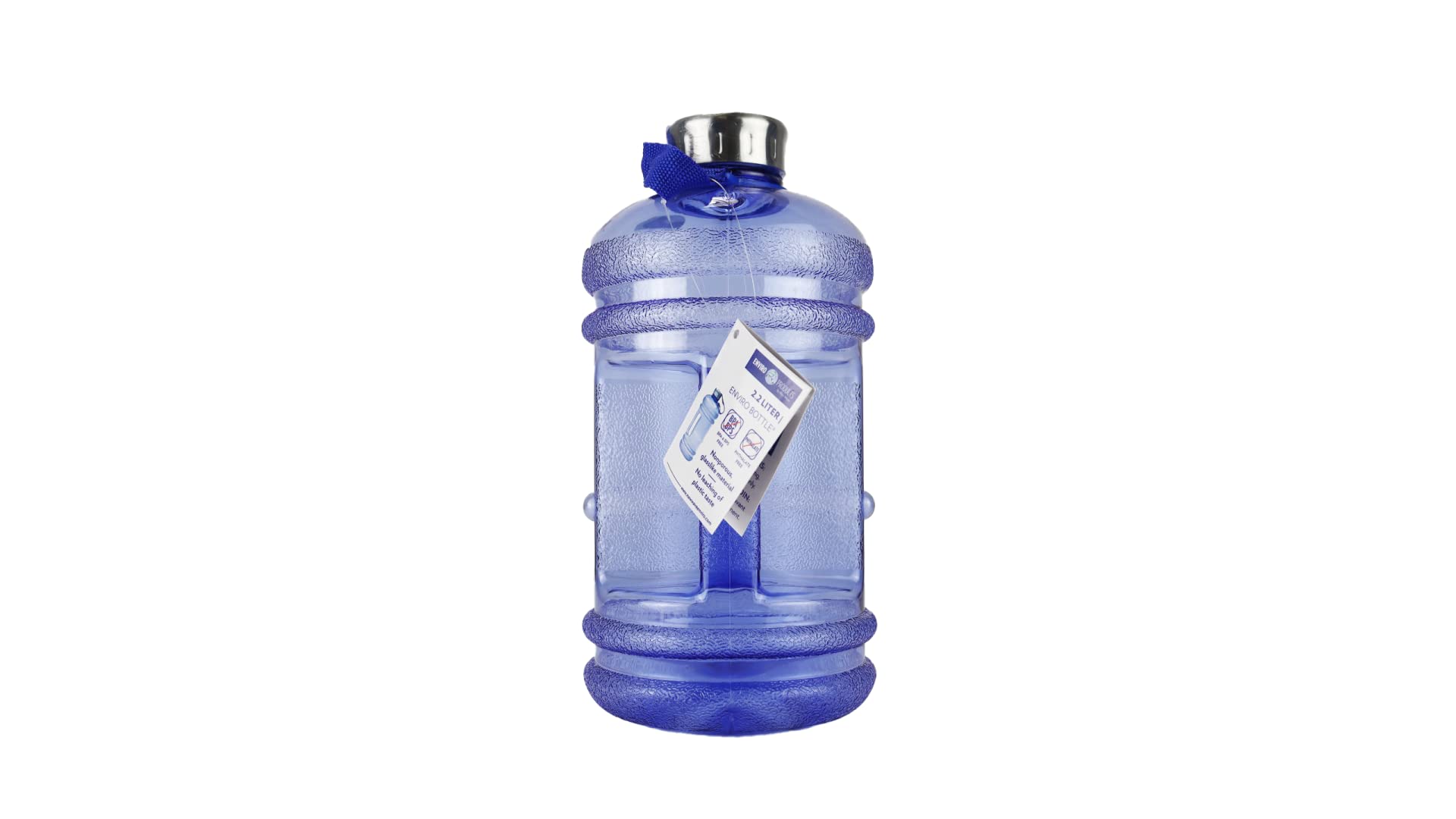 New wave Unisex Adult Eastar Resin Bottle - Blue, 2.2 Litre