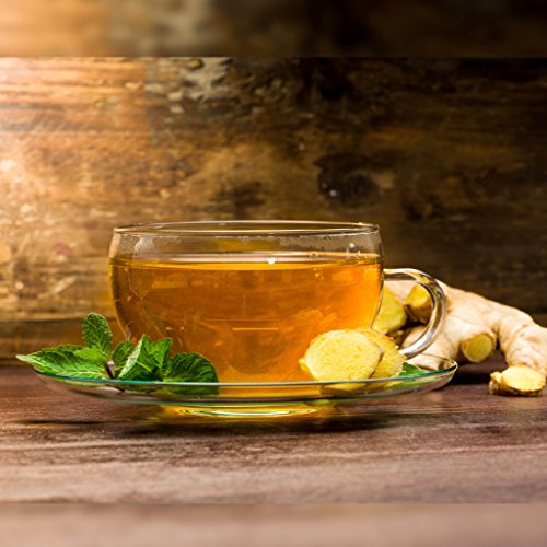 Ginger Tea 100% Pure Root (30 Premium Bags) All-Natural Caffeine Free Herbal Tea - Thumbnail 3