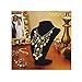 Adorox 2pcs Velvet Chain Necklace Display Stand – Jewelry Bust Holder Organizer for Necklaces, Pendants, and Chains – Black Velvet Jewelry Display for Retail, Craft Fairs, and Home Organization Black