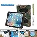 ACEGUARDER Apple Ipad Mini 2 Case Waterproof Rainproof Shockproof Kids Proof Case for Ipad Mini 2 (Gifts Outdoor Carabiner + Whistle + Handwritten Touch Pen) (CAMO/BLACK)