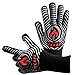 ICCKER Oven Gloves 1112°F (600°C) Extreme Heat Resistant Cooking Gloves for Kitchen, Baking, Fireplace, Grill, BBQ - 14 Inch (36CM) (Glove 1)
