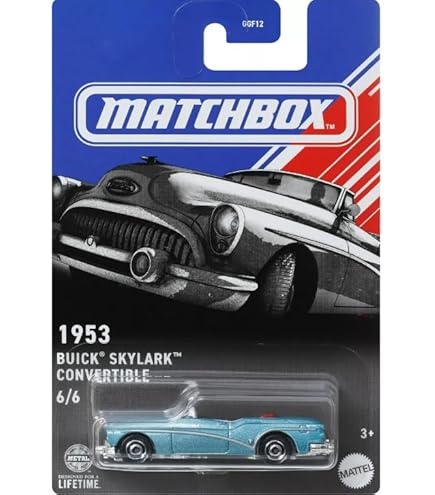 Amazon.com: Matchbox 1953 Buicks Skylark (Glacier Blue) 15