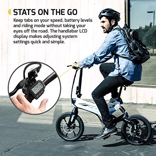 Swagtron Swagcycle EB7 Elite Folding Electric Bike with Removable