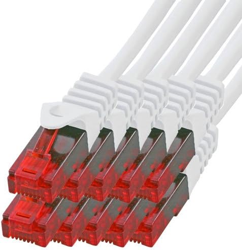 BIGtec Gigabit network cable patch, Ethernet LAN DSL patch cable (2X RJ-45 connector, CAT.5e, compatible to CAT.6 CAT.6a CAT.7) 3m Grey - Image 4