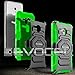 Alcatel OneTouch Fierce XL Case, Evocel [New Generation Series] Belt Clip Holster, Kickstand, & Dual Layer for Alcatel OneTouch Fierce XL 5054 (2015 Release), Green