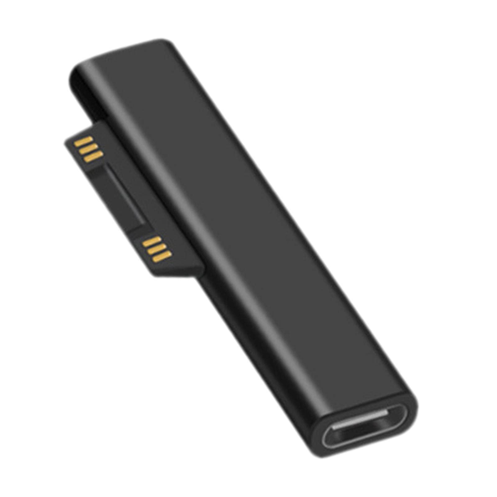 zalati USB-C Charging Adapter 15V.3A Charging Cable PD Adapter Compatible with Surface Laptop/Go/Book Microsoft Surface Pro 7/6 /5/4 /3