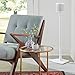 Sanus Wireless Sonos Speaker Stand for Sonos One, Play:1, & Play:3 - Audio-Enhancing Design with Built-in Cable Management - Single Stand (White) - WSS21-W1