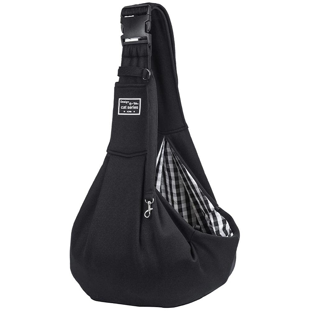 BTSEURY Pet Sling Carrier Bag,Adjustable Shoulder Strap Pet Travel Sling Bag Hands-Free Sling Pet Supplies For Dog Cat Outdoor Travel (Maximum Load 13 Kg)