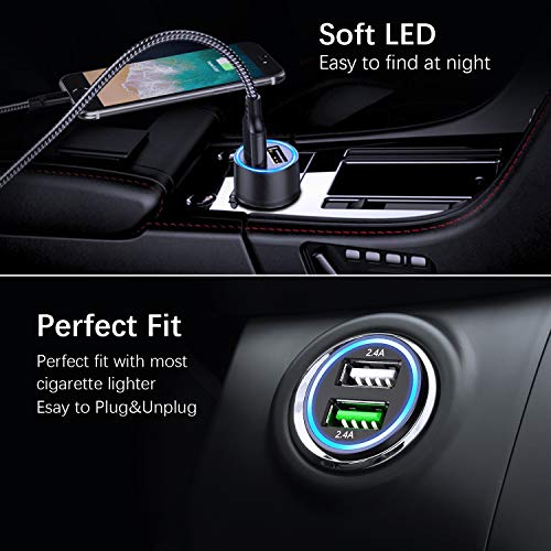 iPhone Car Charger[Apple MFi Certified] Compatible for iPhone 13 14 12 Pro/Mini/11 Pro Max/XS