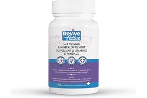 Revive Active - Feline Vitamins Chewable Tablet 124ct – Multivitamin & Mineral Supplement for Cats - All-in-one multivitamin 