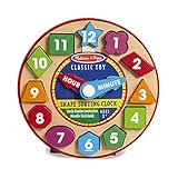 Melissa &amp; Doug Shape Sorting Clock - Wooden Educational Toy (Toy)