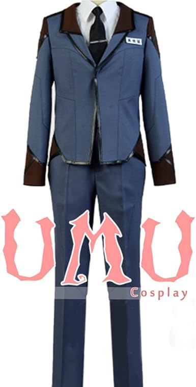 Amazon Umu 女性xlサイズ アクティヴレイド 機動強襲室第八係 黒騎猛 くろき たける 瀬名颯一郎 せな そういちろう 名札 2 制服 風 コスプレ衣装 コスプレ 仮装 通販