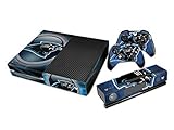 Carolina Panthers Sticker Skin Set for Microsoft Xbox One Console+Controllers