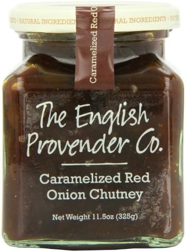English Provender Chutney, Carmelized Red Onion, 10.58 Ounce (Pack of 6)