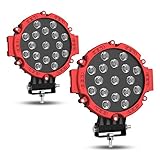 AUTO 2PACK 7" LED Offroad Pod Lights Bar 51W with